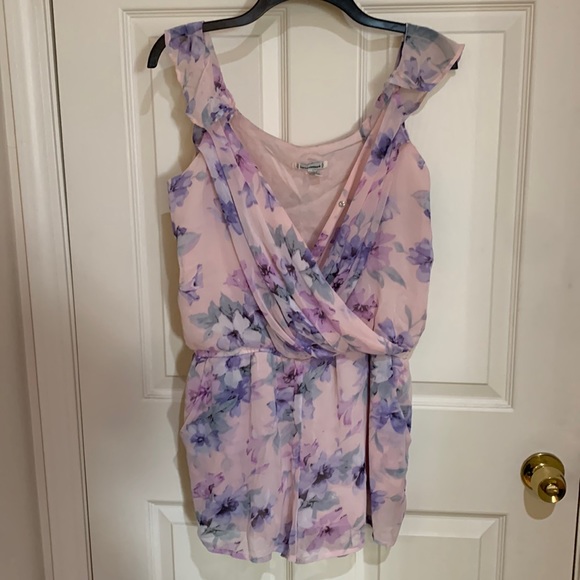 Lucca Couture Floral Romper - Picture 3 of 5